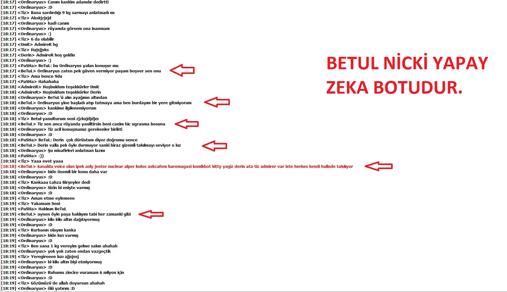 normal konuşma mod
