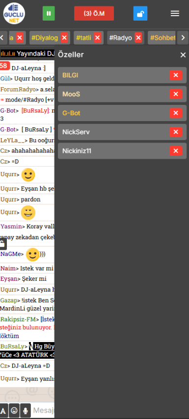 SProChat mobil özel sohbetler