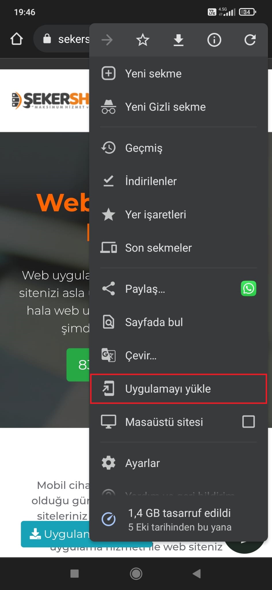 web uygulama